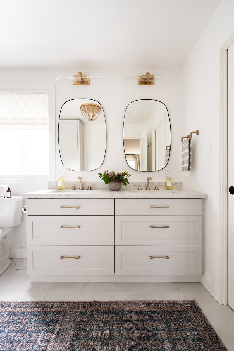 Harold Project - LUX decor - Interior Design - Primary ensuite bathroom vanity