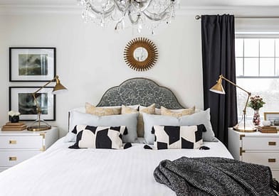 Modern master shop bedroom chandelier