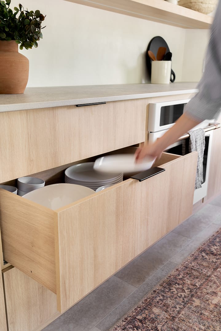 Poolhouse Drawers in Kitchen