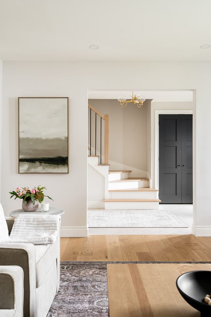 Harold Project - LUX decor - Interior Design - Living Room to Entrance Portrait